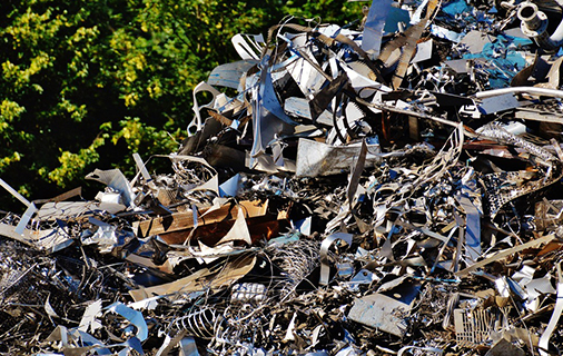 Non-precious metal waste