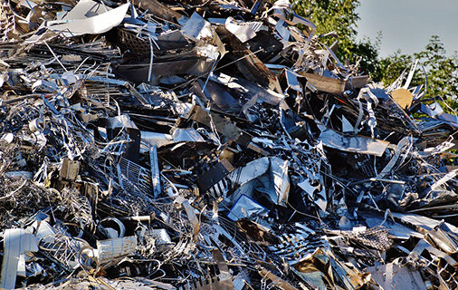 Non-precious metal waste