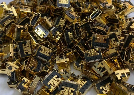 Gold-Plated Material Recycling
